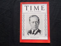 1934 AUGUST 6 TIME MAGAZINE - DR. KURT SCHMITT, GERMAN ECONMICS MINISTER - T 431