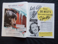 1939 OCTOBER 7 THE SATURDAY EVENING POST MAGAZINE - ILLUSTRATED COVER - SP 1800