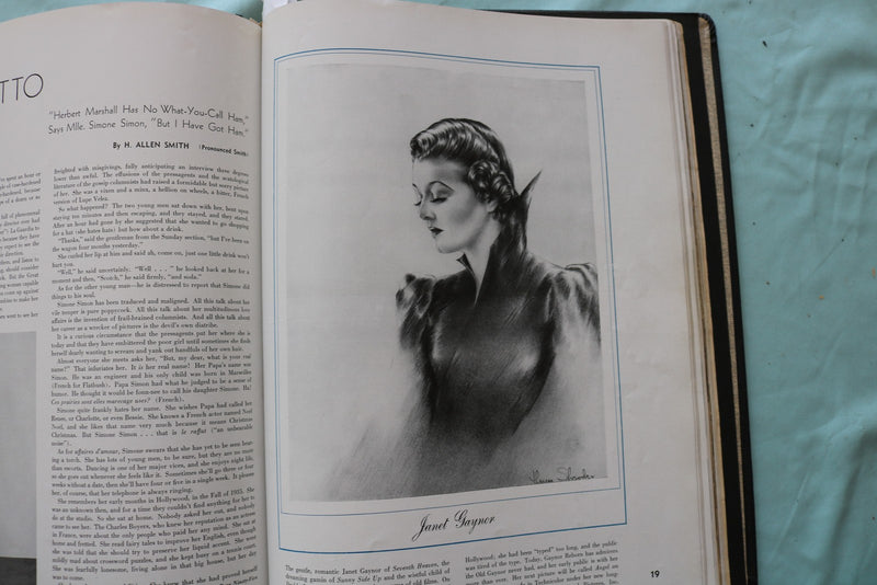 1937 JUNE, JULY, SEPTEMBER CINEMA ARTS MAGAZINE - BOUND VOLUME - E 26485