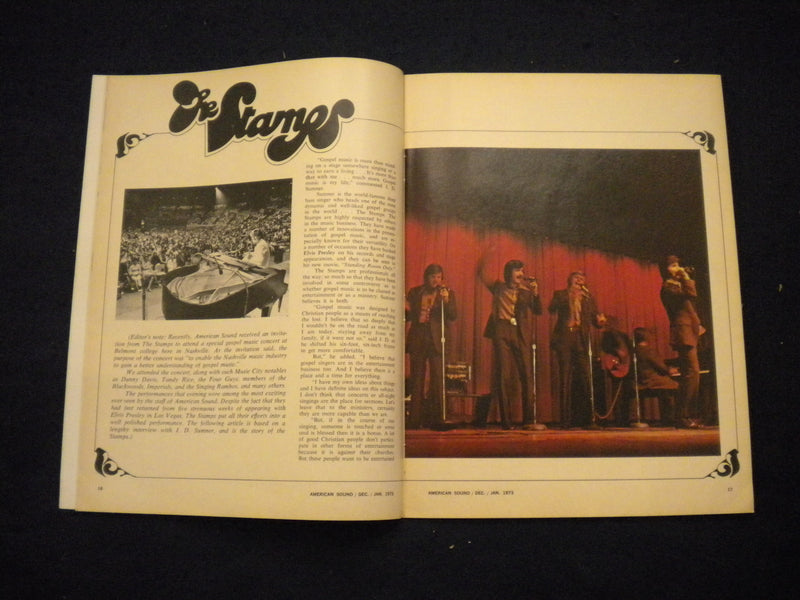 1972 DEC / 1973 JAN AMERICAN SOUND MAGAZINE - JEANNIE C. RILEY - B 639W