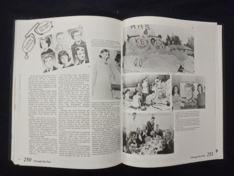 1986 RIDDLE MATTHOON HIGH SCHOOL YEARBOOK - MATTOON, IL - YB 3310