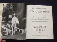 1987 THE MAKING OF THE AFRICAN QUEEN HARDCOVER BOOK BY KATHERINE HEPBURN-KD 8248