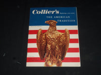 1956 APRIL 27 COLLIER'S MAGAZINE - BALD EAGLE, THE AMERICAN TRADITION - SP 8478