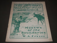 1900 SEPTEMBER 1 THE SATURDAY EVENING POST MAGAZINE - ILLUSTRATED COVER - SP 599