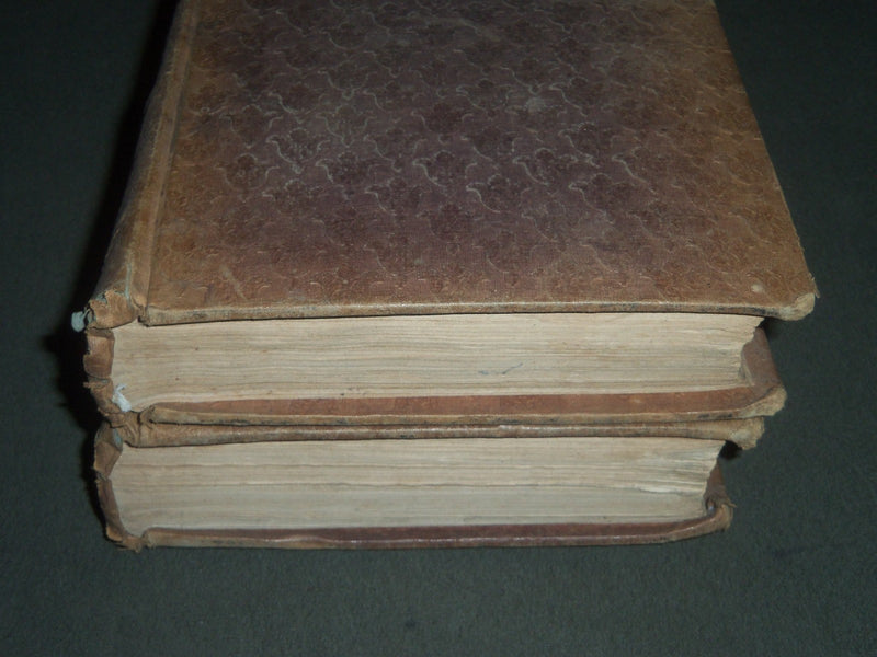 1835 THE WORKS OF SAMUEL JOHNSON IN 2 VOLUMES BY AUTHUR MURPHY - KD 4341