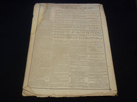 1850 SEPTEMBER 14 BOSTON MUSEUM NEWSPAPER - JENNY LIND - GIRAFFE - NP 9054