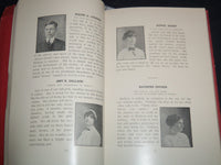1913 CRIMSON & WHITE POTTSVILLE HIGH SCHOOL YEARBOOK - NICE PHOTOS - J 8183