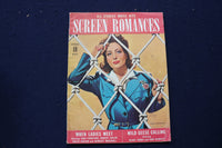 1941 OCTOBER SCREEN ROMANCES MAGAZINE - JOAN CRAWFORD COVER - E 12712