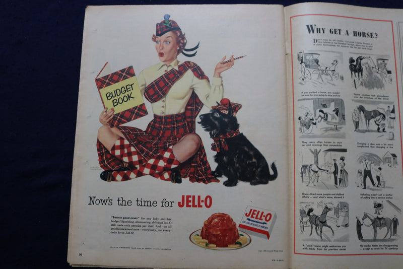 1952 MARCH 16 THIS WEEK MAGAZINE - CONSTANCE SMITH COVER - E 22938