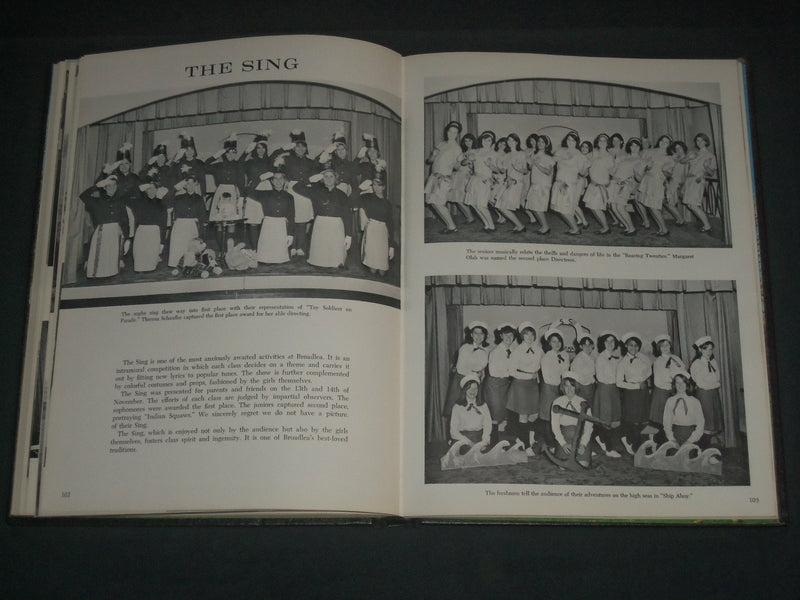 1966 BROADLEAN OUR LADY OF THE BLESSED SACRAMENT SCHOOL YEARBOOK - YB 1675