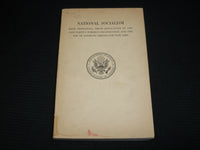 1943 NATIONAL SOCIALISM - EUROPEAN AFFAIRS SOFTCOVER BOOK - KD 7531