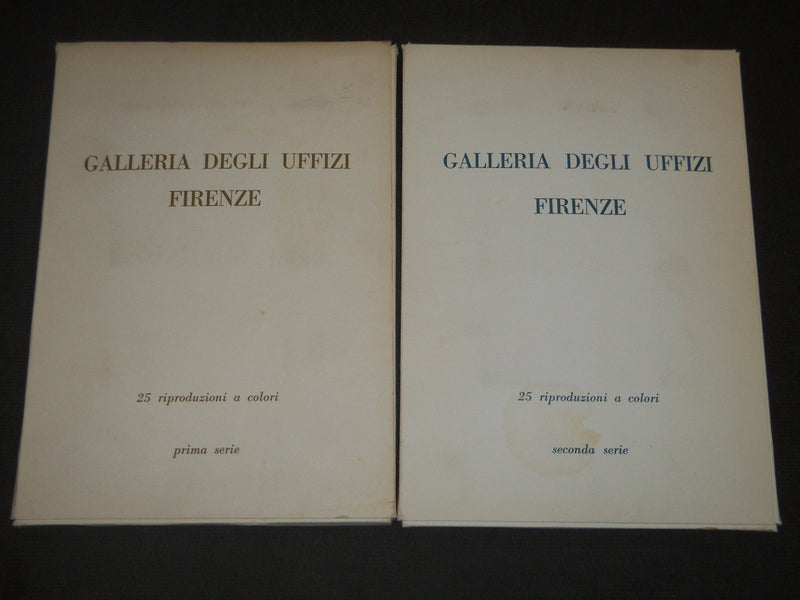GALLERIA DEGLI UFFIZI FIRENZA PRIMA & SECONDA SERIES LOT OF 2 - KD 46