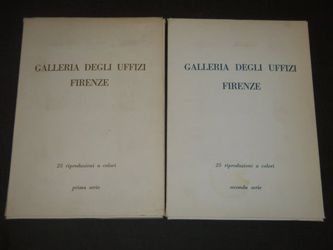 GALLERIA DEGLI UFFIZI FIRENZA PRIMA & SECONDA SERIES LOT OF 2 - KD 46