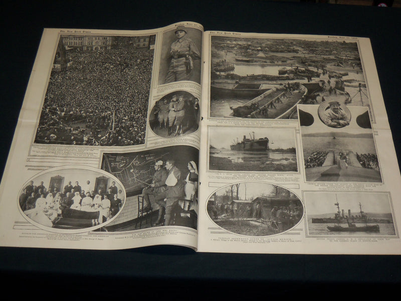 1915 JUNE 27 NEW YORK TIMES ROTO PICTURE SECTION - ARIZONA LAUNCHING - NT 8953