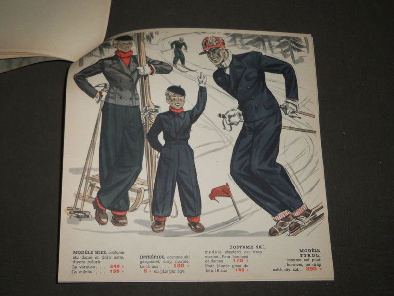 1930'S BAYARD FRAISSE VETEMENTS FRENCH CATALOGUE - GRENOBLE - FR 1262