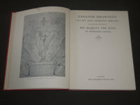 1950 ENGLISH DRAWINGS AT WINDSOR CASTLE BY A. P. OPPE HARDCOVER BOOK - KD 3885