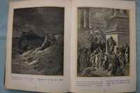 1954 THE BIBLE IN PICTURES ILLUSTRATED BY G. DORE - ENGLISH/HEBREW - KD 9714
