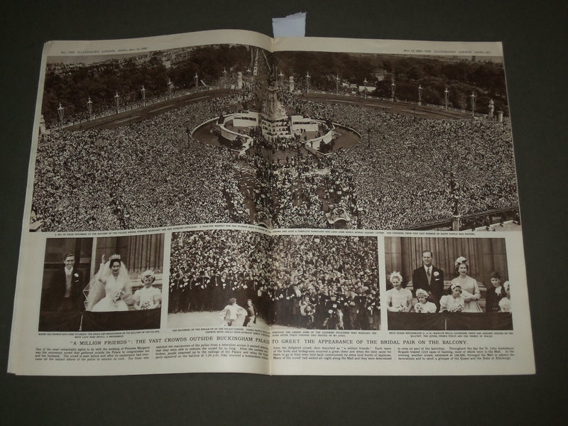 1960 MAY 14 THE ILLUSTRATED LONDON NEWS MAGAZINE - ROYAL WEDDING NUMBER- SP 8306