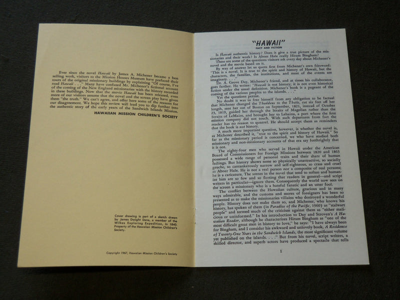1953-1975 HAWAIIAN PUBLICATIONS LOT OF 6 - SOFTCOVER - J 6160