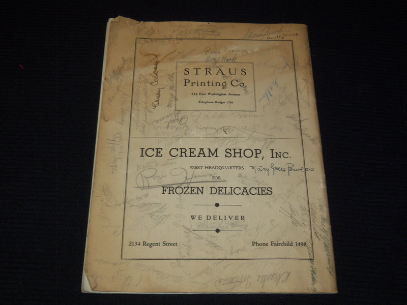 1938 WEST HIGH SCHOOL GRADUATION PROGRAM - WISCONSIN - LIFE AT WEST - K 1058