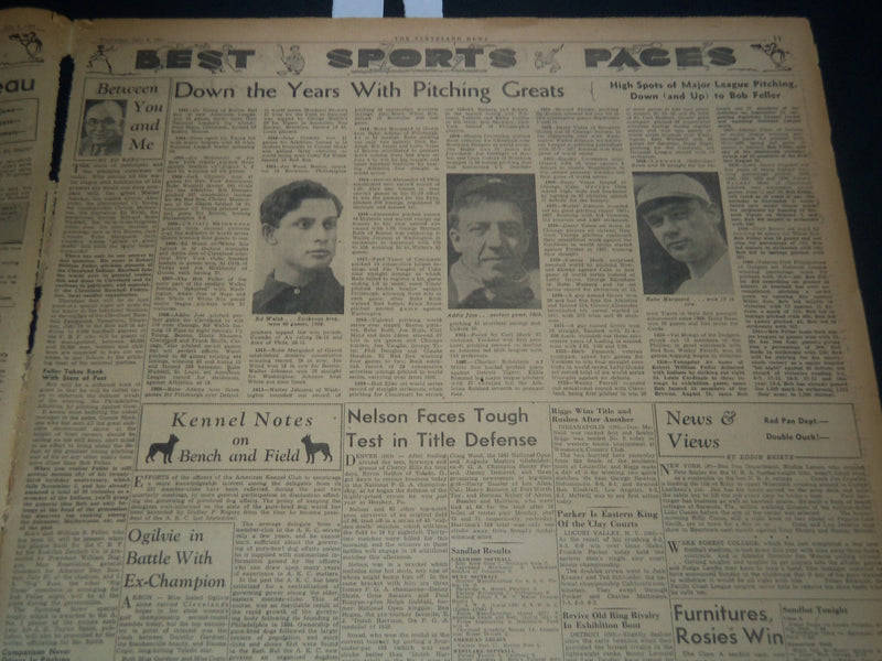 1941 JULY 9 CLEVELAND NEWS NEWSPAPER - SOVIET SAYS GERMANS RETREAT - NT 7457