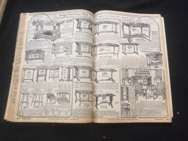 1925-26 FALL AND WINTER MONTGOMERY WARD CATALOG - GREAT FASHION - R 93B