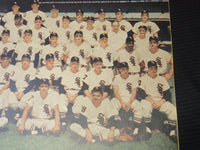 1959 CHICAGO WHITE SOX COLOROTO MAGAZINE TEAM PHOTO - 33 PIECES - NP 9191