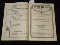 1931 OHIO THEATRE PROGRAM - SHAKESPEARE - J 8012