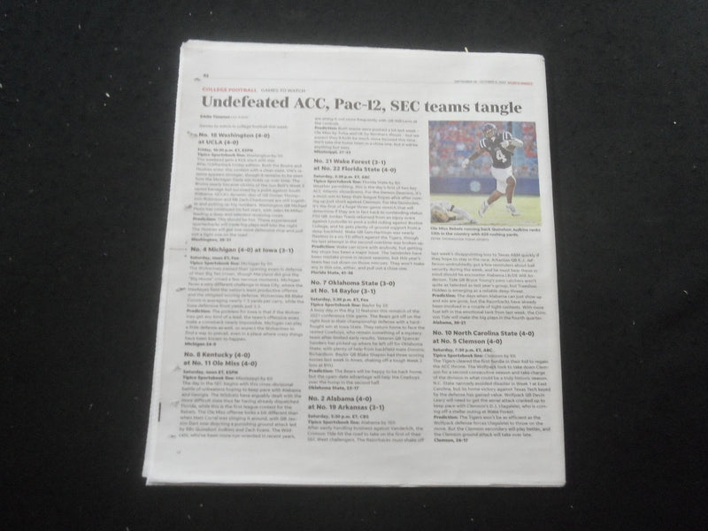 2022 SEP 28-OCT 4 USA TODAY SPORTS WEEKLY - ALBERT PUJOLS 700 HOME RUN - NP 5888