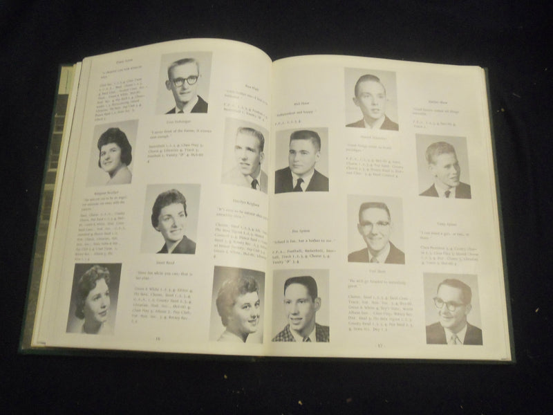 1960 THE DEL-HI DELTA HIGH SCHOOL YEARBOOK - DELTA, OHIO - YB 2758