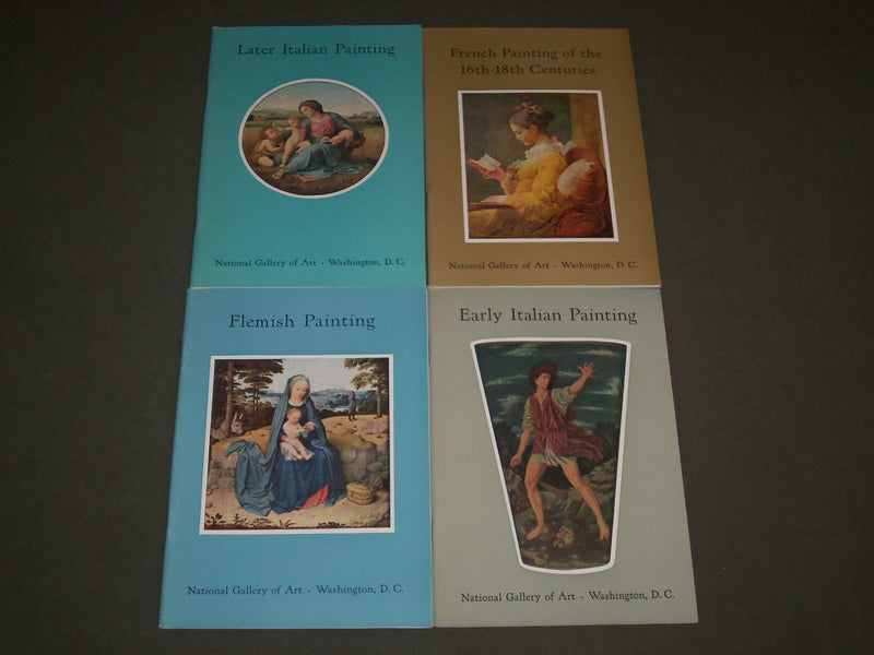 1959-1960 TEN SCHOOLS OF PAINTING GALLERY OF ART BOXED SET 10 BOOKLETS - KD 4526