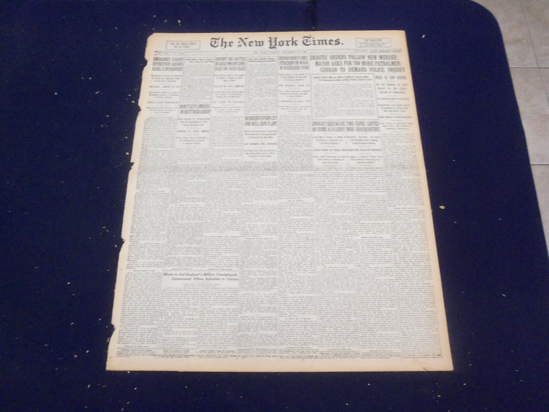 1920 DECEMBER 21 NEW YORK TIMES - BISHOP BURCH DIES ON WALK - NT 8497