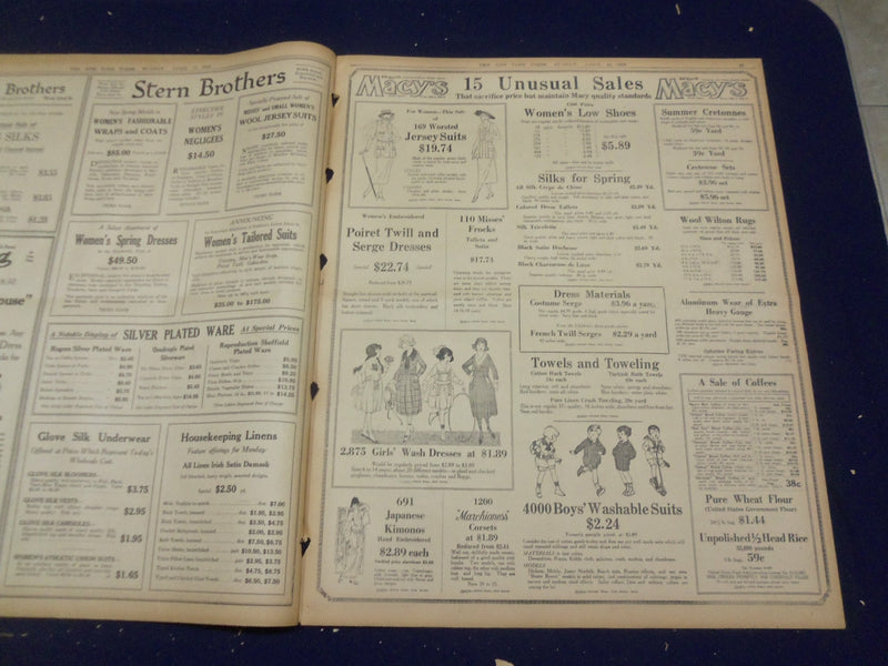 1920 APRIL 11 NEW YORK TIMES - STRIKE TIES UP FREIGHT - NT 8288