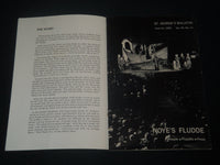 1965 NOYE'S FLUDDE PROGRAM & BULLETIN - ST. GEORGE'S CHURCH - J 4270