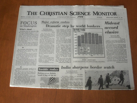1968 JULY 13 THE CHRISTIAN SCIENCE MONITOR - MIDEAST ACORD EXCLUSIVE - NP 4654