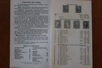 1951 BEN'S STAMP & COIN CO. POSTAGE STAMPS PRICE LIST - SOFTCOVER BOOK - K 3171