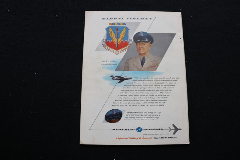 1955/1956 AIR PROGRESS MAGAZINE - RUSSIA'S REAL AIR MIGHT! COVER - SP 4180C