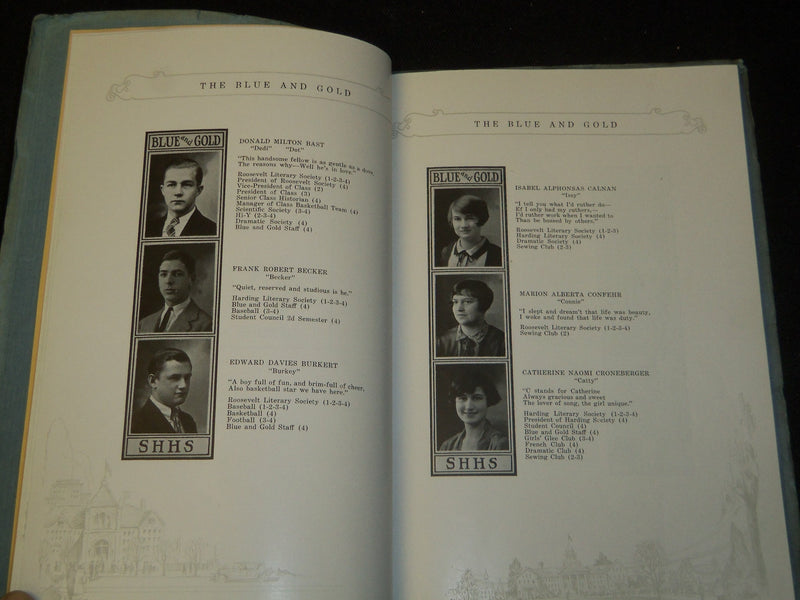 1927 BLUE AND GOLD SCHUYLKILL HAVEN HIGH SCHOOL YEARBOOK - PENN - YB 1876