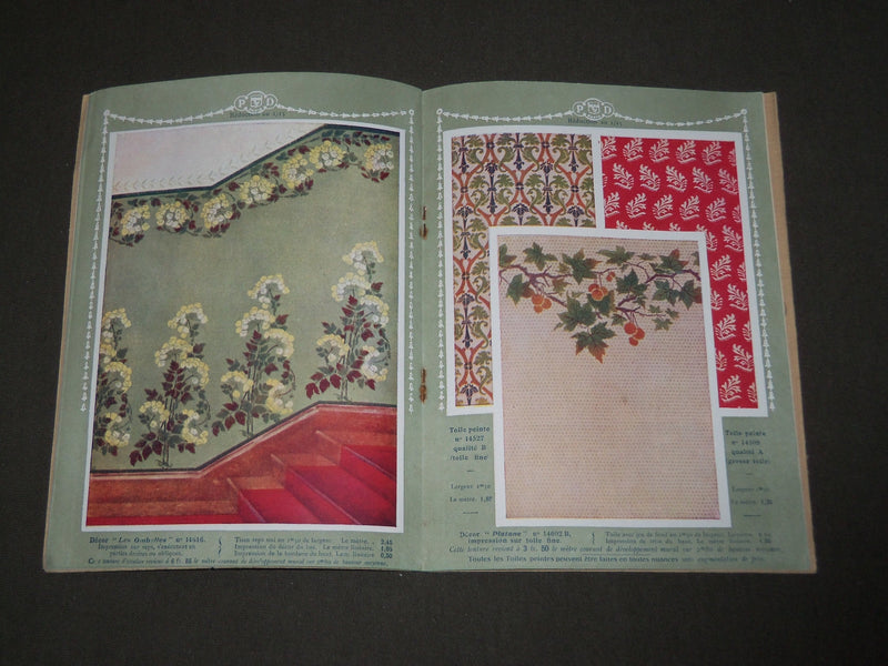 1910-1911 P. DELEPOULLE DECORATION A BON MARCHE FRENCH CATALOGUE - FR 729