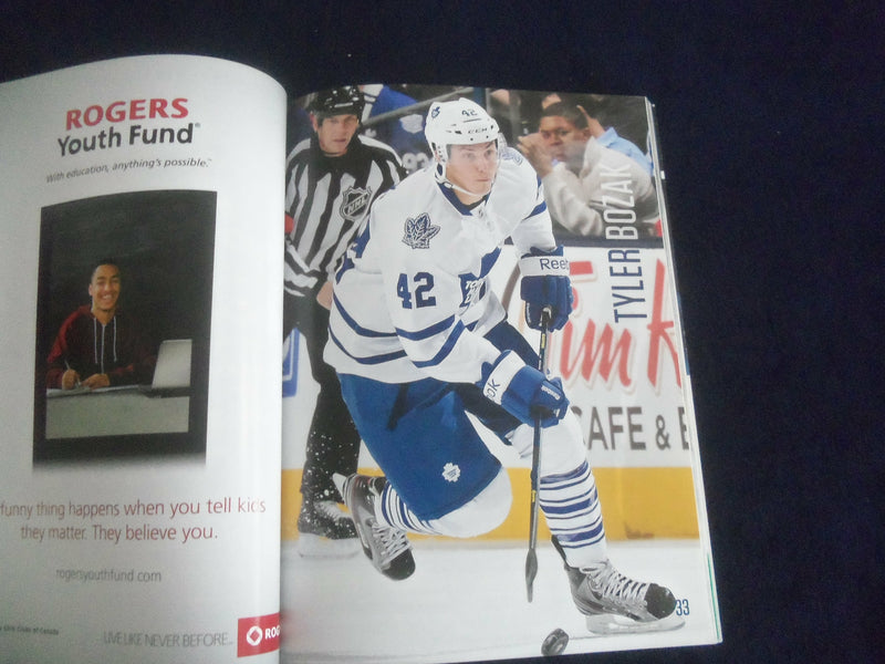 2013-2014 TORONTO MAPLE LEAFS YEARBOOK - F 254D