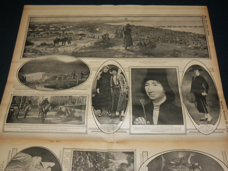 1916 JANUARY 30 NEW YORK TIMES ROTO PICTURE SECTION - FLAGG - CHRISTY - NT 8974