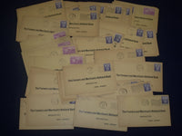 1950-1952 THE FARMERS & MERCHANTS NATIONAL BANK POSTAL COVER LOT OF 244 - O 2192
