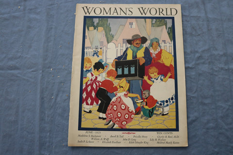 1925 JUNE WOMAN'S WORLD MAGAZINE - ILLUSTRATIONS/STORIES/ADS - SP 4783P
