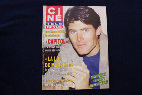 1986 JULY 10 CINE TELE REVUE MAGAZINE - DAVID MASON DANIELS COVER - E 11985
