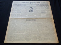 1930 SEPTEMBER 28 NEW YORK TIMES NEWSPAPER - JONES FOUR TIMES CHAMPION - NT 9437