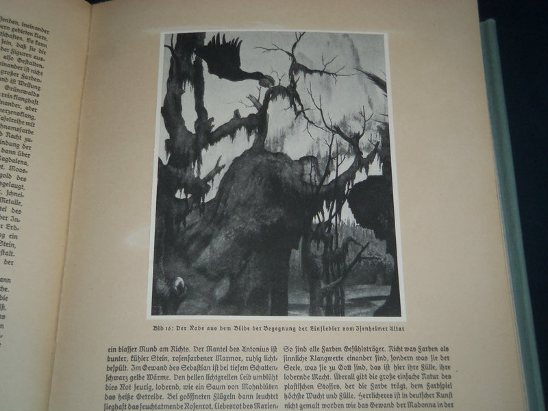 1921 MATTHIAS GRUNEWALD DER MALER DES ISENHEIMER BOOK - GERMAN - KD 935