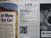 1942 NOVEMBER 23 LIFE MAGAZINE - NEW ENGLAND CHURCH - L 314