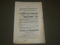 1875 AUGUST THE WESTERN MAGAZINE - LITERATURE, EDUCATION, & ART - ST 4450