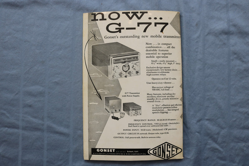 1957 COMMAND SETS MAGAZINE - RADIO - CQ TECHNICAL SERIES - K 2968