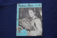 1956 APRIL 21 PICTURE SHOW MAGAZINE - GRACE KELLY COVER - E 23726